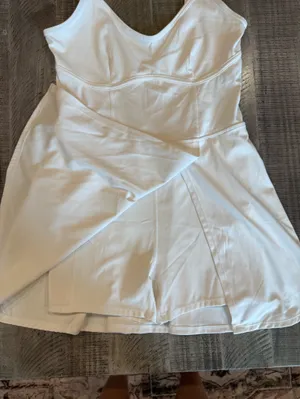JoyLab White Athletic Dress- size small thumbnail 3
