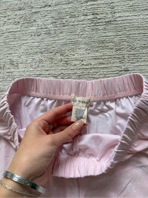 Wild Indigo Pale Pink Bow Lounge Shorts (Size Small) thumbnail 4