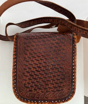 Moroccan | Artisan handmade crossbody purse thumbnail 16