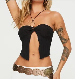 Princess Polly Black Mani Top size 10 NWT thumbnail 1