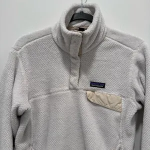 Patagonia Women's Re-Tool Snap-T Pullover Fleece Top -‎ Polartec Thermal M thumbnail 3