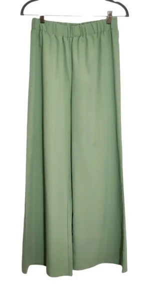 Cider Pull-on Green Wide Leg Pants Size Medium thumbnail 1