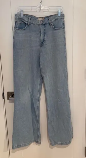 We the Free Light Wash Flare Jeans thumbnail 1