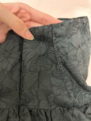 Black strapless mini dress thumbnail 4
