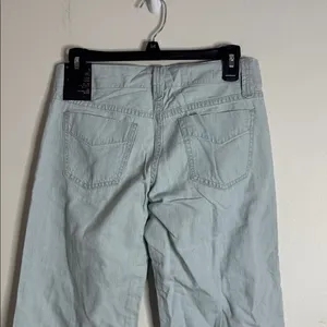 GAP 1969 Boyfriend Flare Low Rise Light Blue Denim Japanese Jeans sz Junior 1 thumbnail 4