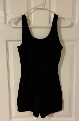 Athletic Romper Black Size XS thumbnail 1