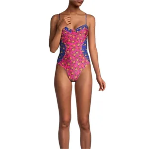 Farm Rio Women’s Fruit Dot One Piece Swimsuit - Size‎ XS NWT thumbnail 4