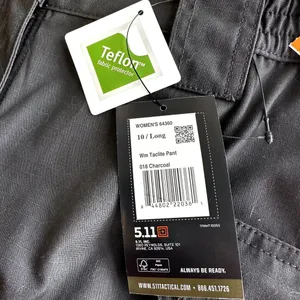 5.11 Tactical Taclite Pro Ripstop Pants 8-Pocket Straight Leg Charcoal 10 NWT thumbnail 3