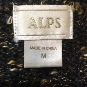 ALPS • Brown Knit Scoop Neck Sweater Size Medium thumbnail 10