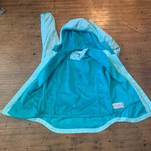 Columbia S light blue minky lined gorpcore slicker jacket thumbnail 3
