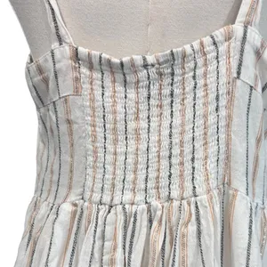 Maxi Dress Layered Smocking Cottage Y2K Peasant Boho Summer SZ XL Cassee's thumbnail 9