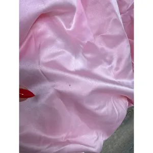 NWT Lulus Regal Cutie Light Pink Satin Square Neck Bubble-Hem Mini Dress Size M thumbnail 6