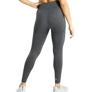 Gymshark vital seamless marl gray legging - large thumbnail 9