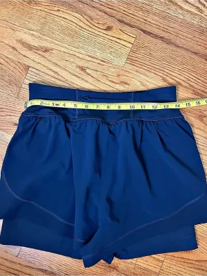 Spanx Skort Athletic Shorts Blue Medium thumbnail 3