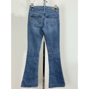 Paige Premium Denim Lou Lou Flare Jeans Light Blue Low Rise Women’s Size 24 thumbnail 5