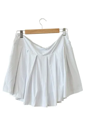 SWINGDISH Heat Valentina Pleated Skort White Size L NEW thumbnail 5