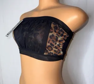 Mesh bando top Black thumbnail 1