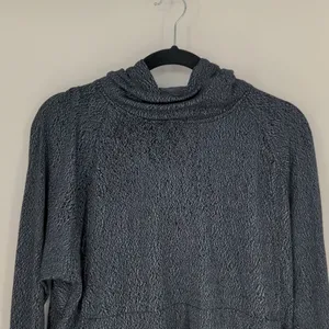 Lululemon Pick Up The Pace Long Sleeve‎ SIze 8 Luon Spray Jacquard Blue Black thumbnail 2
