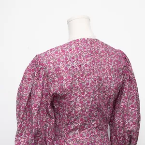 Maje‎ Floral Embroidered Puff Sleeve Dress thumbnail 11