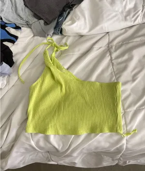 Aerie One-Shoulder Top Crop thumbnail 1