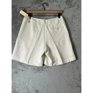 Tommy Bahama Women’s Coconut White 100% Silk Bermuda Shorts Classic Fit New thumbnail 3