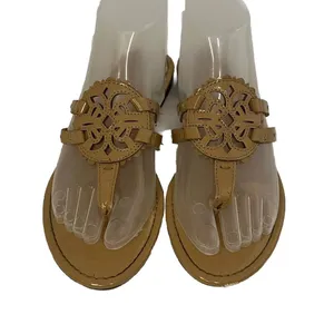 Circus by Sam Edelman Cherri Size 7.5‎ Medallion Thong Sandals Flat Beige thumbnail 2