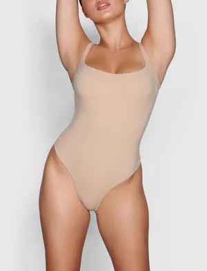 SKIMS Fits Everybody square neck Bodysuit thumbnail 1