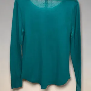 American Eagle Favorite T Teal Long‎ Sleeve Eagle Graphic Shirt Size L thumbnail 2