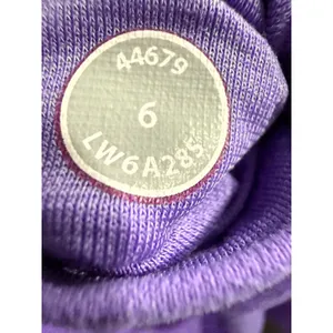 Lululemon Groove Crop Purple Flare Leg Yoga Pants‎ Split Hem Womens Size 6 thumbnail 5