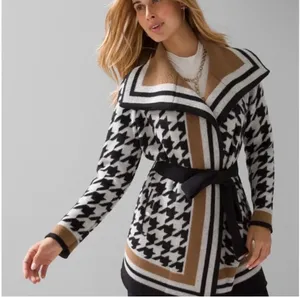 White House Black Market Houndstooth Jacket thumbnail 2