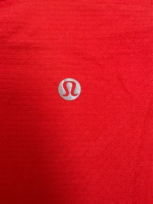 Red Lululemon Swiftly Tech Short Sleeve thumbnail 3