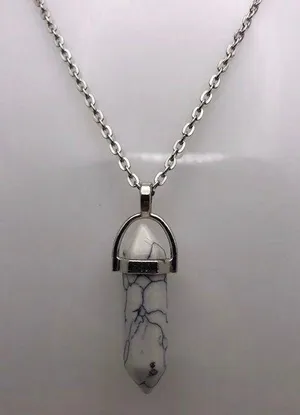 Natural Stone Pendant Necklace thumbnail 1
