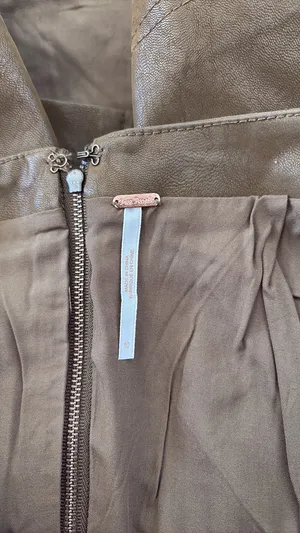 Free People leather skirt thumbnail 4