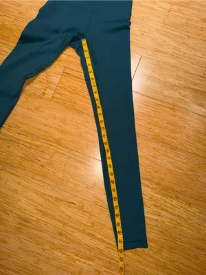 Lululemon Wunder Train High Rise 28” Leggings Green Size 4 thumbnail 9