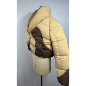 NWT OW Collection Swirl Puffer Jacket Tan/Downtown Colorway Size Small‎ thumbnail 6