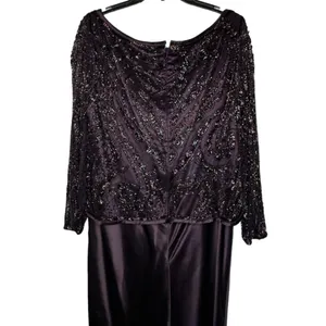 Jovani Silk Beaded Dress‎ thumbnail 5
