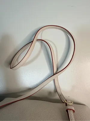 Coach Chalk Crossbody with Pink Trim and Blue Accent thumbnail 10