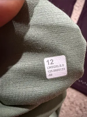 lululemon Women's Align Ruched Petal-Hem 25" Leggings size 12 NWOT thumbnail 3