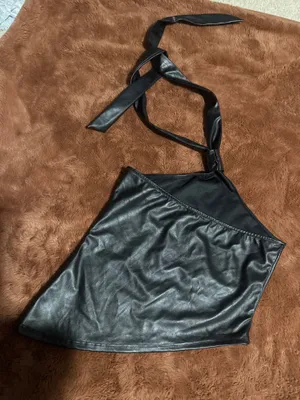 Brand new pretty little thing black top size 10 thumbnail 3