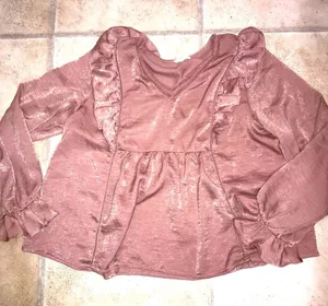 Altar'd State blouse size xl pinkish, mauve thumbnail 1