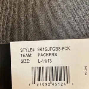 NFL GREEN BAY PACKERS shirt size L brand new with tag length 22” bust 36” thumbnail 5