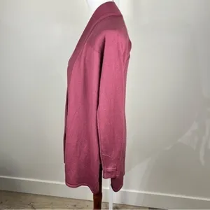 Lululemon Blissful Zen Merino‎ Wool Wrap Sweater Pink Size 2 thumbnail 8