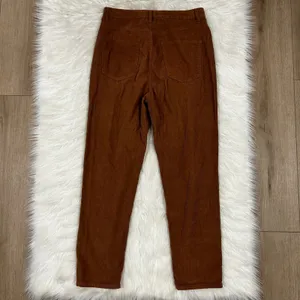Indigo‎ Rising Rust Brown Corduroy High Rise Straight Leg Pants 9/29 thumbnail 7
