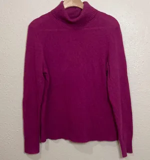 Peck and peck turtleneck cashmere top thumbnail 1