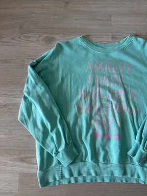 Z-Supply Graphic Crewneck Sweatshirt - Amalfi Coast Print thumbnail 3
