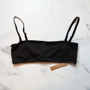 NWT Skims Signature Swim Micro Bandeau Bikini Top thumbnail 2