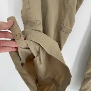 The North Face Hiking Pants Size 16 Khaki Outdoor Convertible Roll Up‎ Gorpcore thumbnail 9