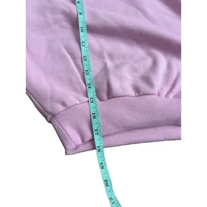 ALO Yoga NWT Cropped Accolade Crewneck Pullover Candy Heart Pink Size XS thumbnail 6