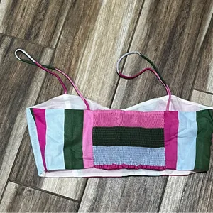 Zara striped bra spaghetti strap top thumbnail 3