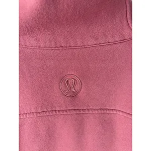 Lululemon Scuba Size XL/XXL Brier Rose Oversized Funnel High Neck Half Zip Comfy thumbnail 8